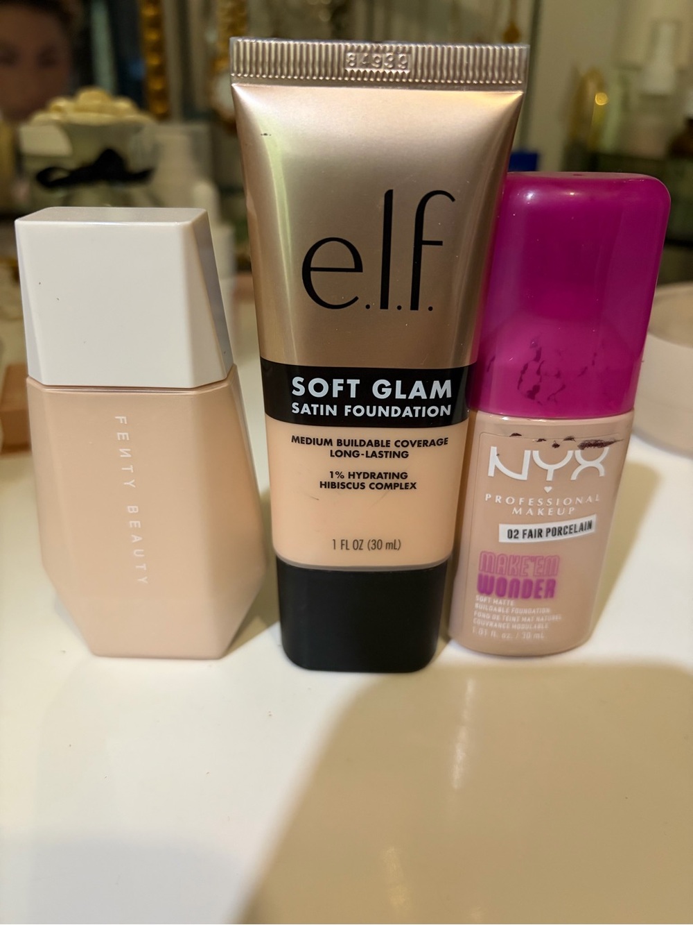 Lightly Used Foundation Bundle - Fair/Light Shades